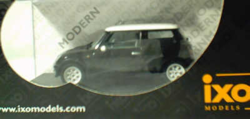 2001 Mini Cooper - Black 1:43